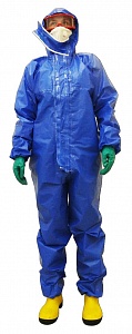 Одноразовый защитный костюм EОBO-10 (синий)